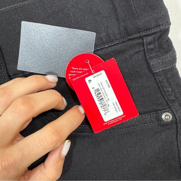 SPANX Women’s Ankle Skinny Jeans Black 3X Stretch Casual Everyday Comfy Fall NWT - Picture 6 of 10